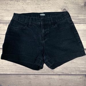 Old Navy Faded Black Cuffed Shorts- Size 2